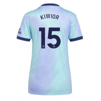 Arsenal Jakub Kiwior #15 3rd trikot Frauen 2024-25 Kurzarm